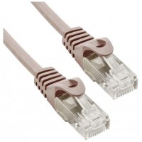 Cable de red UTP Phasak Cat. 6 Cu 15 m. gris